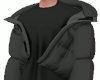 !Dark Oversize Puffer