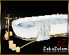zZ BathTubs White & Gold