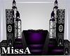 Purple DJ Booth w/Dances