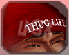 Thug Life Beanie Red