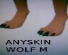 Anyskin Wolf Feet Male