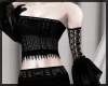 Gothic Black Lace Top