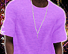  . necklace tee / purp .