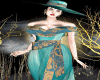 MxU-Long turquoise Gown