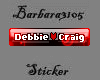 VIP Sticker Debbie/Craig