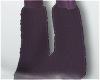 Plum Fur Boots