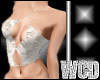 WCD white string top