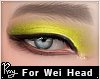 Chartreuse Drama Makeup