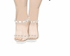 white elegant heel