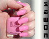 *s* Pink nails