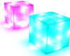 AS Neon Sitting Cubes