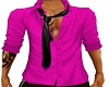 Pink Shirt W/Tie