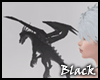 BLACK tiny dragon