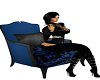 ~Li~Blue Black Chair2