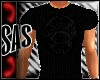 SAS-Slim/Black-T-shirt