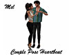 Couple Pose Heartbeat