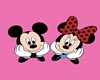 Mickey/minnie kids bed