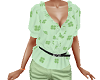 TF* Green Belted Top