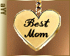 ~Best Mom Gold Heart Nec