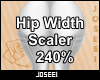 Hip Width Scaler 240%