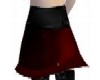 Dark Cherry Corset Skirt