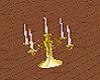 gold candleabra