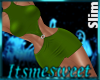 Zin Dress - Green (SLIM)