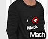 I Hate Math Sweater