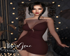 Haisley MutedPlum Dress