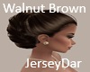 Piper Walnut Brown Updo