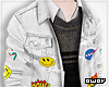 + Jacket Stickers Wh