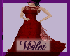 (V) Red rose gown