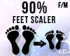 ! EC Feet Scaler 90%