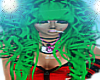 /Y/Monster Green hair