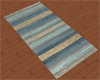 ~C~Blue nGrey Stripe rug