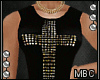 Stud Cross Gown Tight