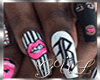 Colorful Diamond Nail