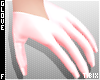 V Gloves Pastel Pink