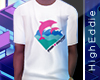 Pink Dolphin White