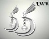 LWR}Moon Earrings