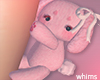 Pink Bunny Leg Hugs
