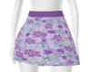 Lavender Pleated Skirt