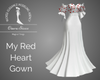 My Red Heart Gown