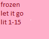 **Ster frozen let it go
