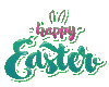 DW HAPPY EASTER GREEN