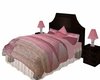 *NEW LACY PINK GIRLS BED