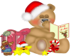 Christmas Bear and Toys