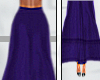 C| Long Skirt Purple -