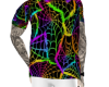 Neon Spider Web Shirt M