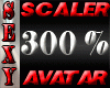 Avatar Scaler 300% F/M